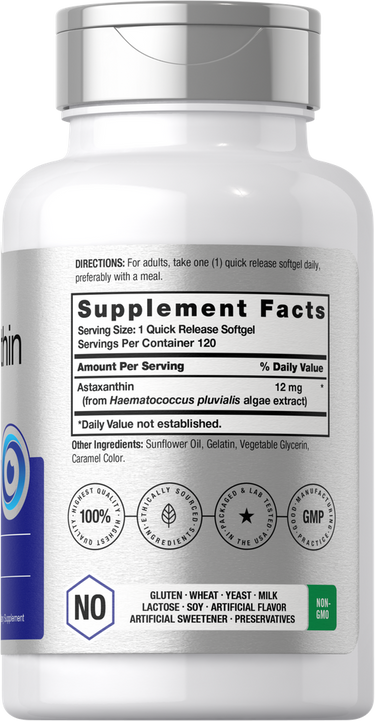 View 2 Astaxanthin 12mg | 120 Softgels