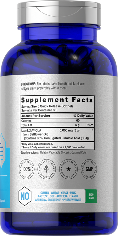 CLA 5000mg per serving | 300 Softgels