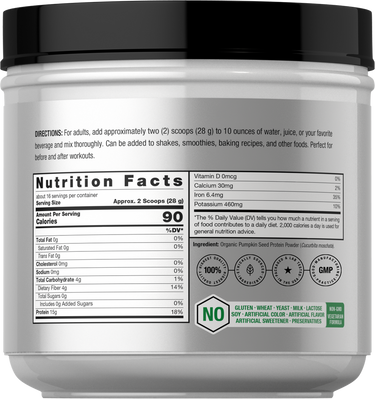 Kürbiskernprotein | 16oz Pulver