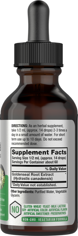 View 2 Goldenseal Root Extract | 1oz Liquid