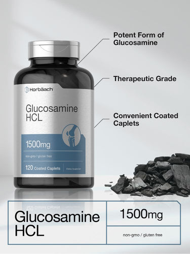 Glucosamine HCL 1500mg | 120 Comprimés