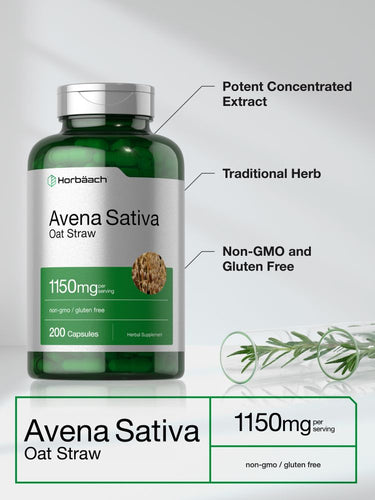 View 3 Avena Sativa Extract | 200 Capsules