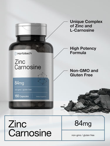 Zinc Carnósina 84mg | 150 Cápsulas