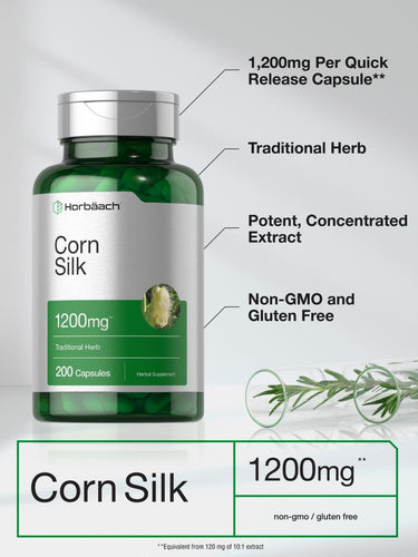 View 3 Corn Silk Extract | 200 Capsules
