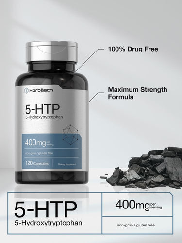 View 3 5-HTP 400mg per serving | 120 Capsules