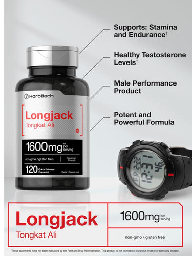 View 3 Longjack Tongkat Ali | 120 Capsule