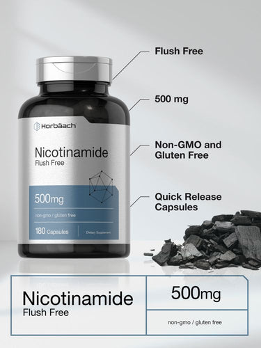 View 3 Nicotinamide 500mg | 180 Capsules