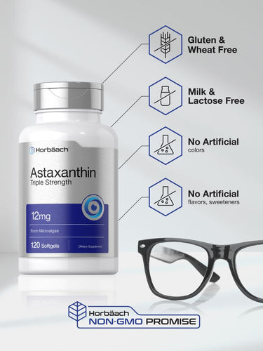 View 4 Astaxanthin 12mg | 120 Softgels