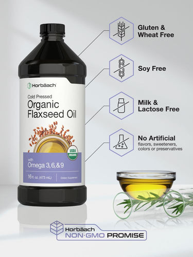 View 4 Flaxseed Oil | 48oz Liquid