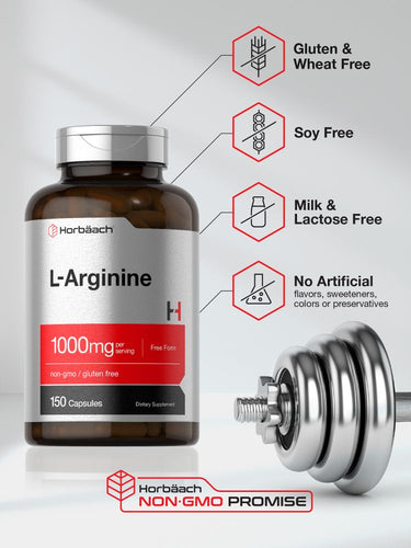View 4 L-Arginine 1000mg | 150 Capsules