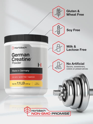 View 4 German Creatine Monohydrate | 500g Powder