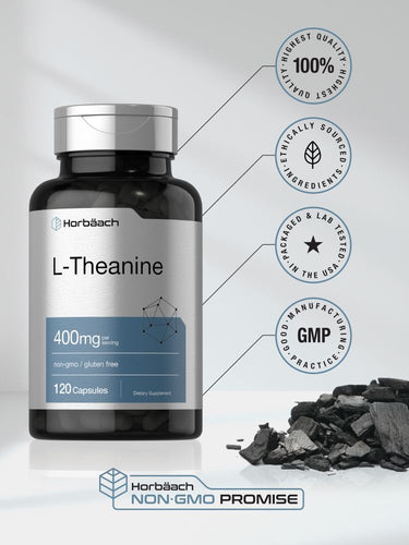 View 5 L-Theanine 400mg per serving | 120 Capsules