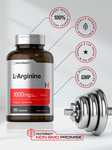View 5 L-Arginina 1000mg | 150 Cápsulas
