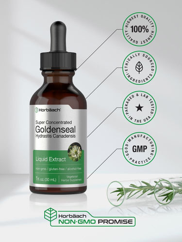 View 5 Estratto di Radice di Goldenseal | Liquido da 1 oz