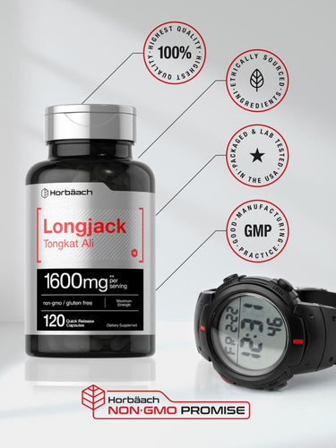 View 5 Longjack Tongkat Ali | 120 Capsule
