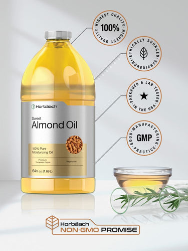 View 5 Sweet Almond Oil | 64oz Liquid