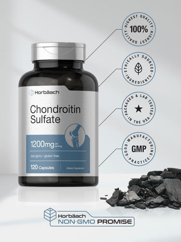 View 5 Sulfato de Condroitina 1200mg por porción | 120 Cápsulas