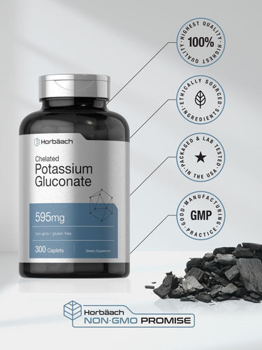View 5 Gluconato de Potássio 595mg | 300 Comprimidos