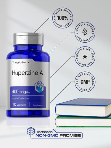 Huperzine A 400mcg per serving | 180 Capsules
