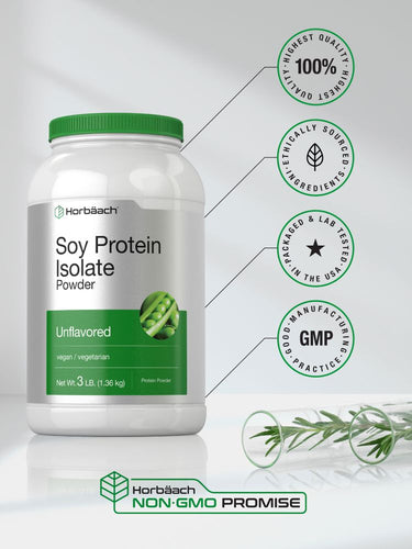 View 5 Proteína de Soya Aislada | Polvo de 3lb