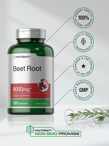 View 5 Beet Root Extract 8000mg | 320 Capsules