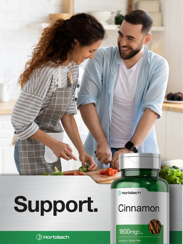 Canela 1800mg por porção | 150 Cápsulas