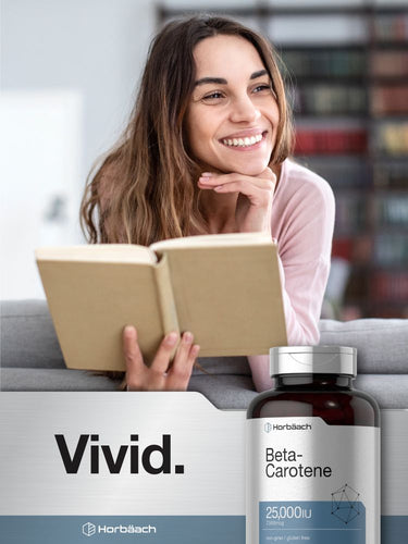 Betacaroteno 25000 UI | 400 Cápsulas Blandas