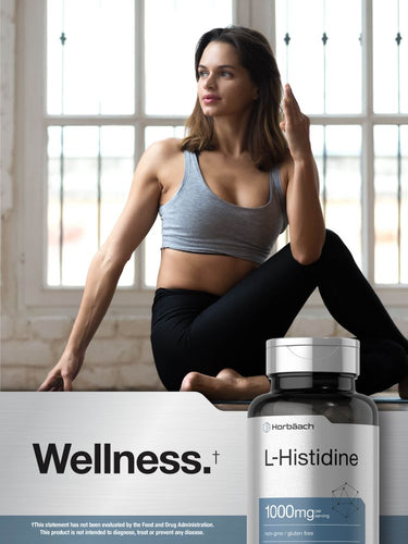 L-Histidine 1000mg per serving | 90 Capsules