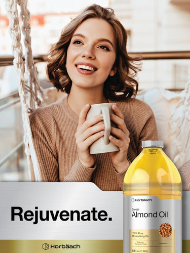 Huile d'Amande Douce | 64oz Liquide