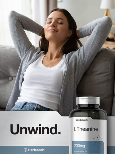 View 6 L-Teanina 200 mg | 400 Cápsulas