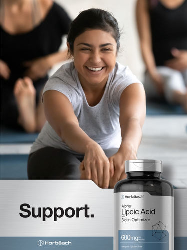 View 6 Ácido Alfa Lipoico 600mg por porción | 240 Cápsulas