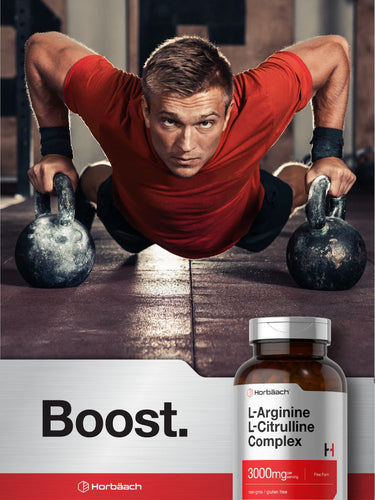 L-Arginin L-Citrullin Komplex 3000 mg pro Portion | 250 Kapseln