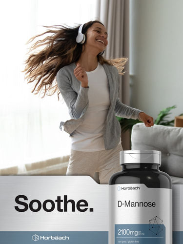 D-Mannose 2100mg por porção | 120 Cápsulas