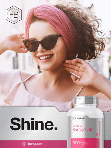 Borage Oil 2000mg per serving | 120 Softgels