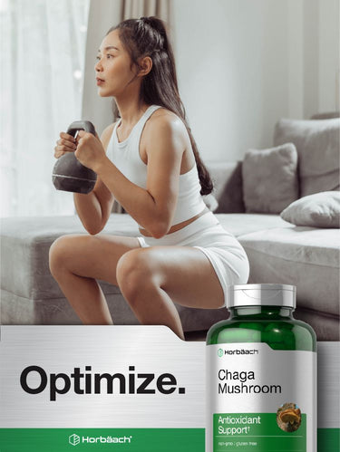 View 6 Chaga Mushroom | 180 Capsules