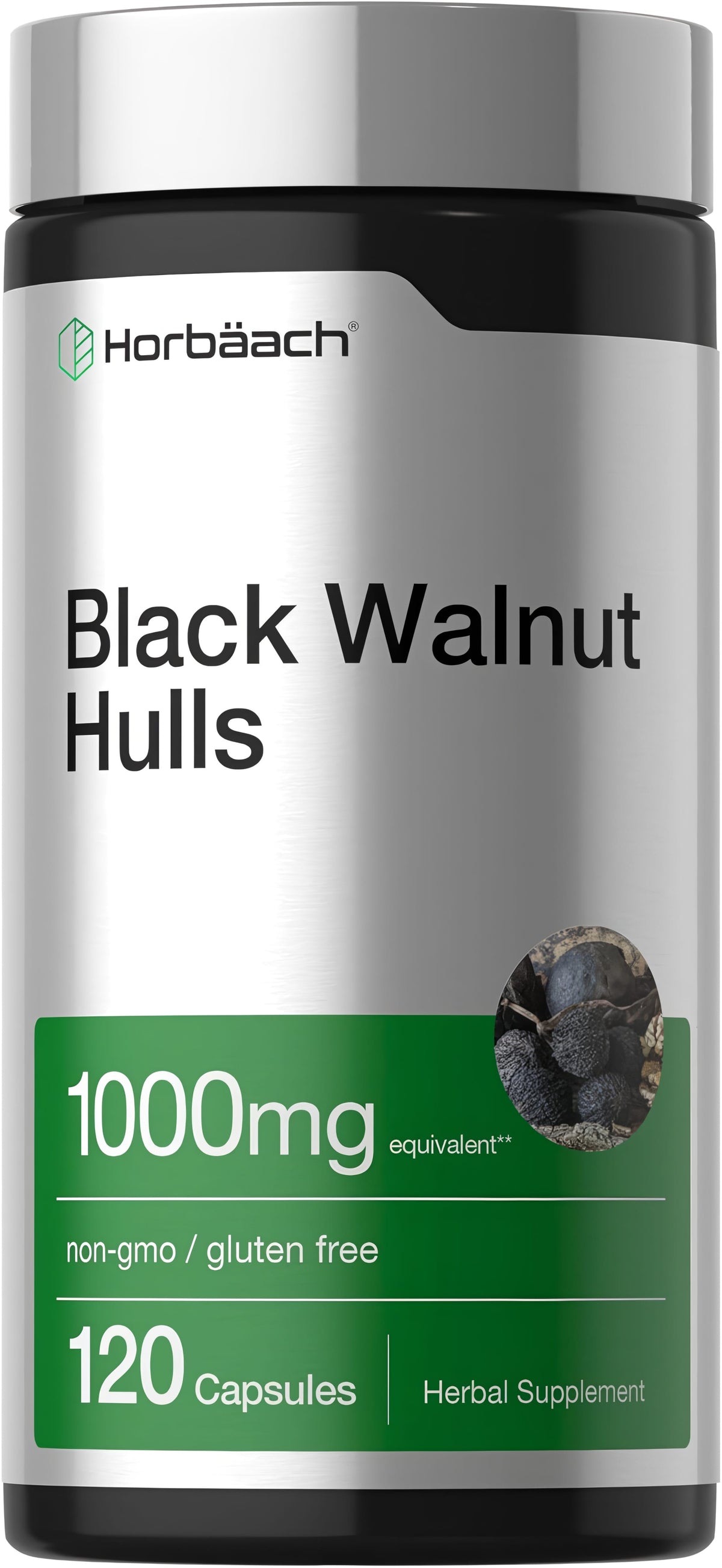 Coques de Noyer Noir | 120 Capsules