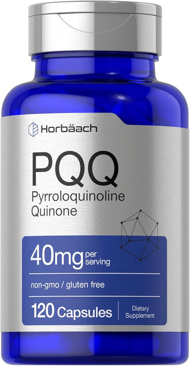 PQQ 40mg per serving (Pyrroloquinoline Quinone) | 120 Capsules