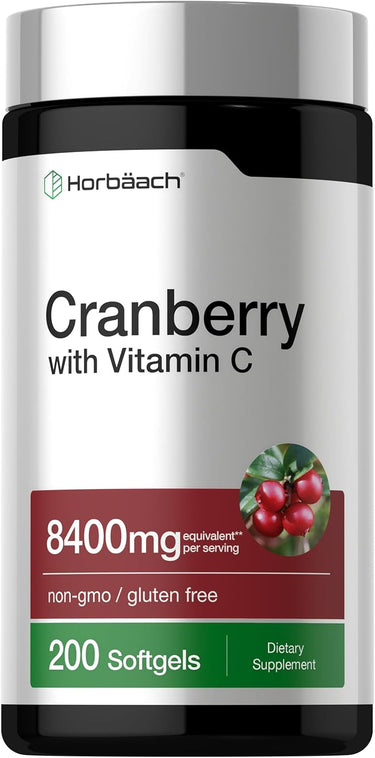 View 1 Cranberry with Vitamin C | 200 Softgels