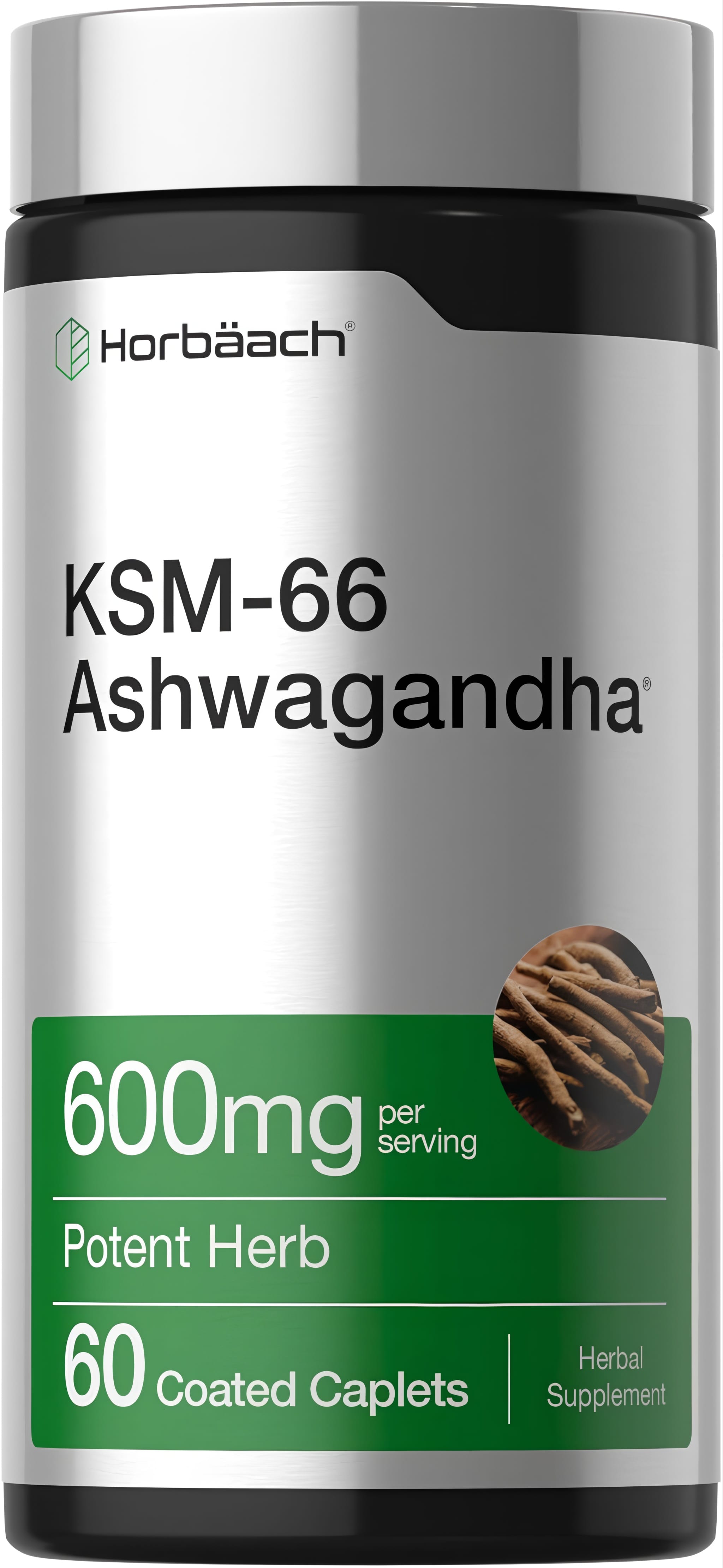 KSM-66 Ashwagandha 600mg par portion | 60 Comprimés