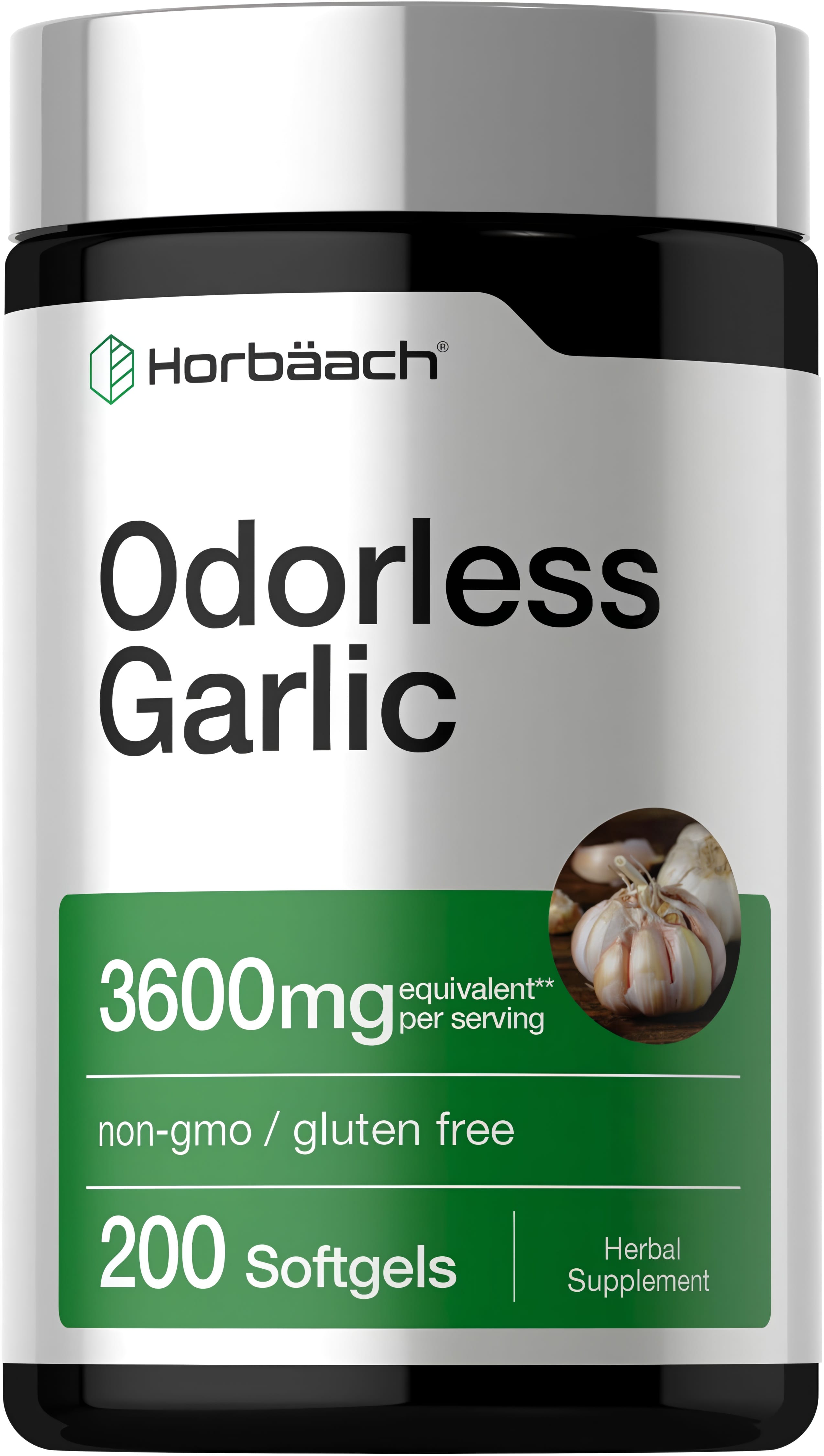 Odorless Garlic | 200 Softgels