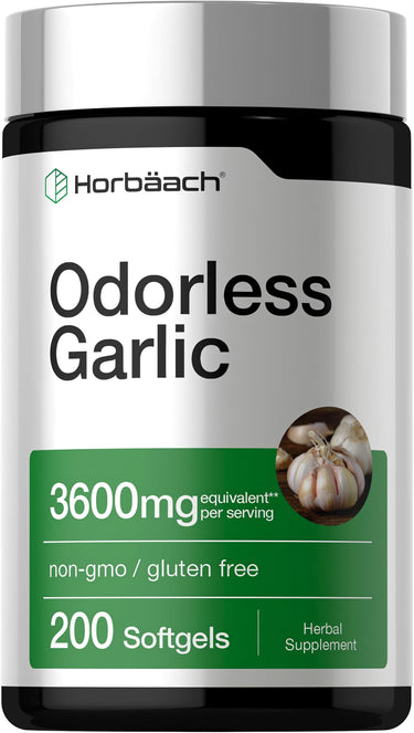 View 1 Odorless Garlic | 200 Softgels
