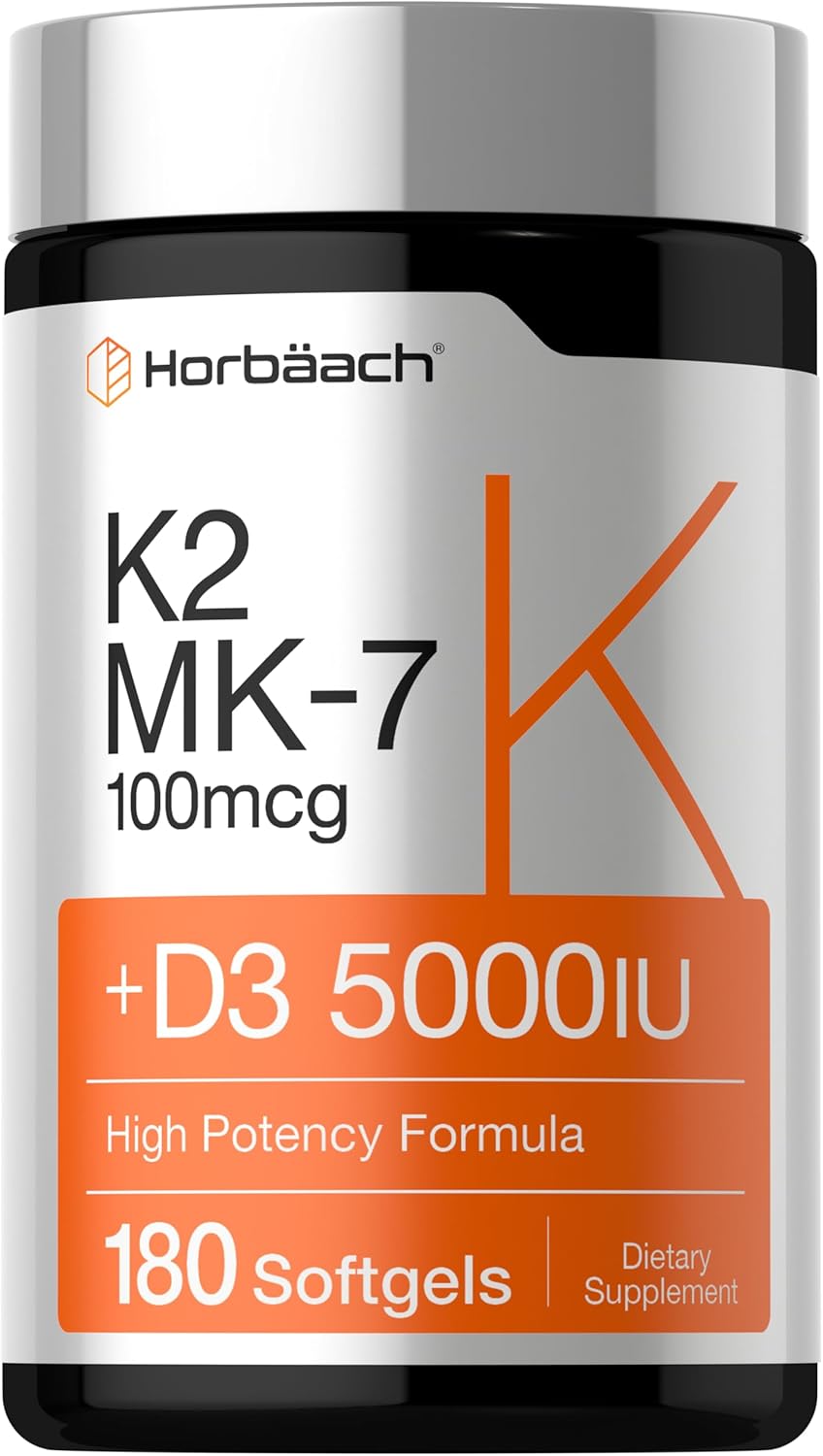 Complesso di Vitamina K-2 | 180 Softgel