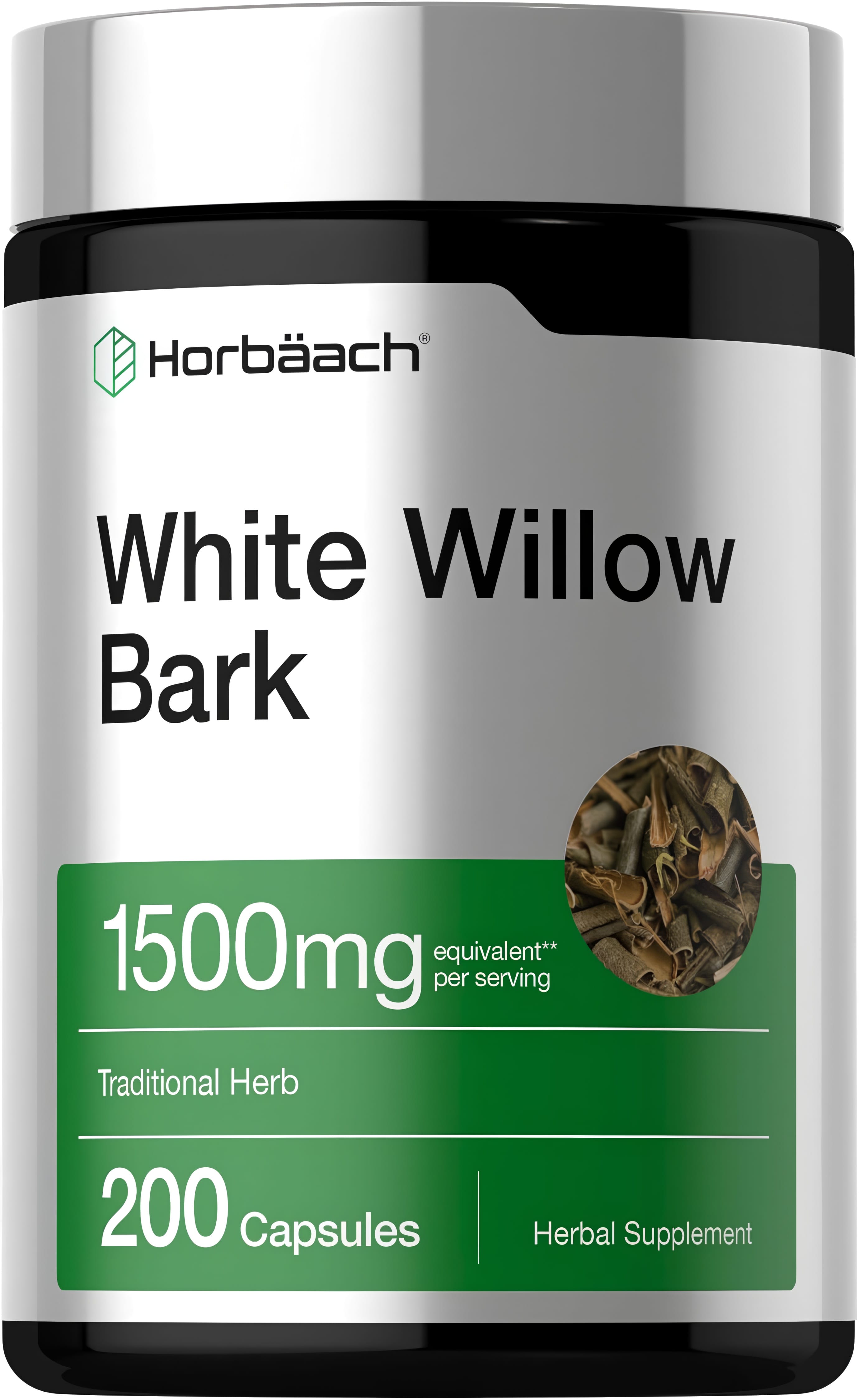 White Willow Bark | 200 Capsules