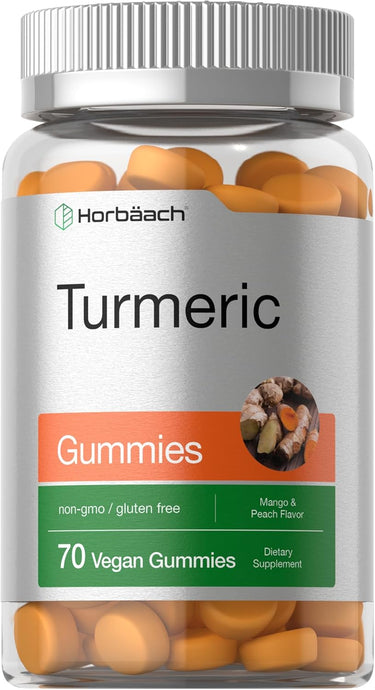 Turmeric Curcumin with Ginger | 70 Gummies