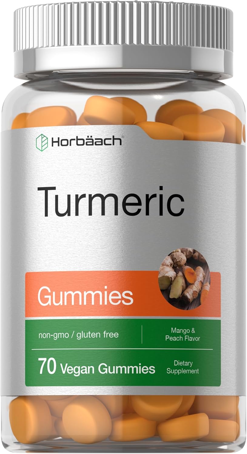 Turmeric Curcumin with Ginger | 70 Gummies