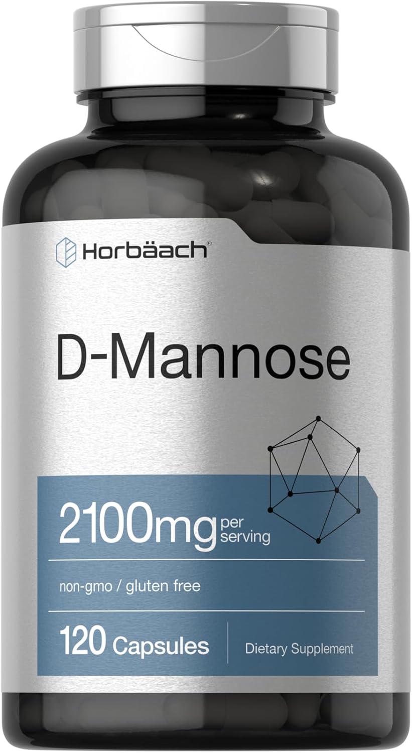 D-Mannose 2100mg per serving | 120 Capsules