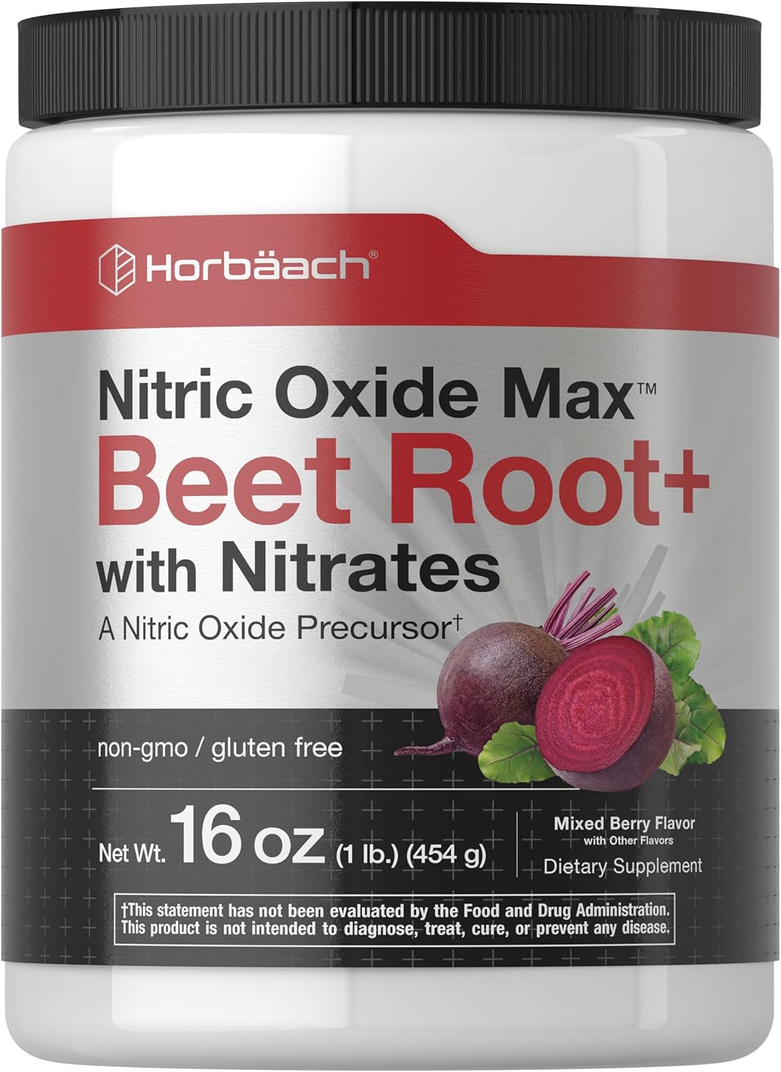 Nitric Oxide with Beet Root | 16oz Powder