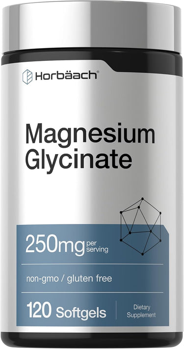 View 1 Glicinato de Magnesio 250 mg por porción | 120 Cápsulas Blandas