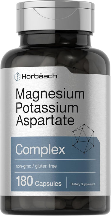 Magnesium Potassium Aspartate Complex | 180 Capsules