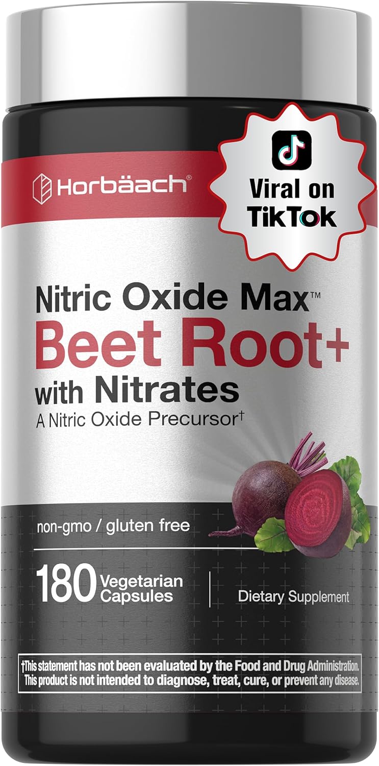 Nitric Oxide Max with Beet Root | 180 Capsules